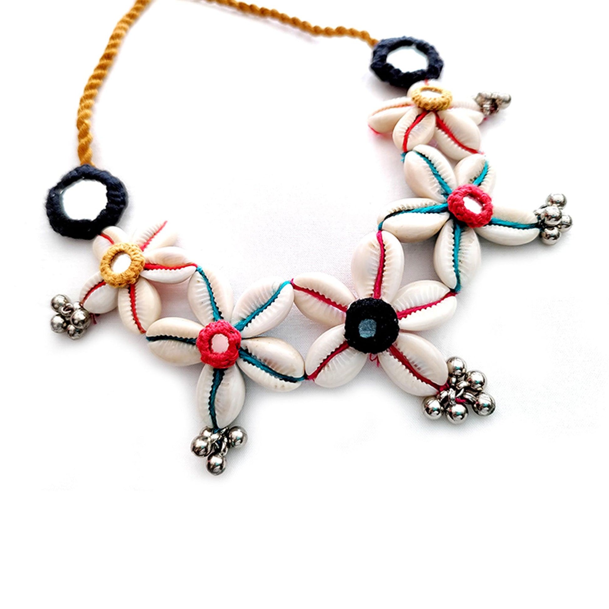 Handmade Kaudi shell necklace - Aesthetics Designer Label